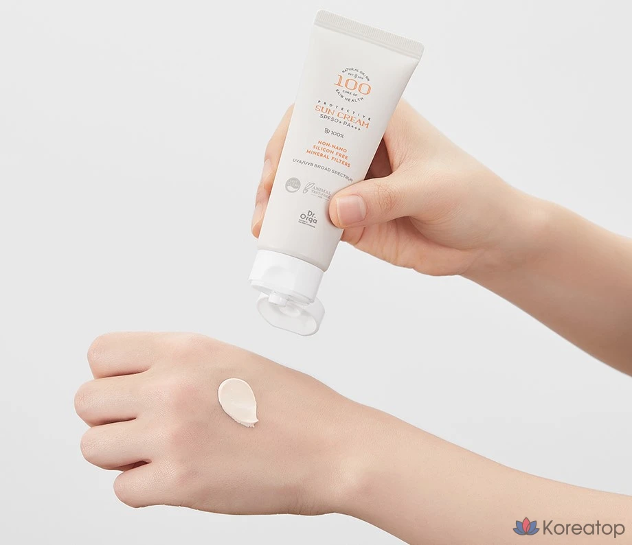 Солнцезащитный крем Dr. Orga 100 Sun Cream SPF50+ PA+++, 50 мл, 1 шт.