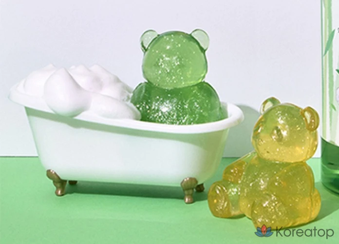 Гель для душа Happy Bath Bao Family Original Collection Shower Jelly Body Wash, аромат рапса, 75 г, 1 шт.