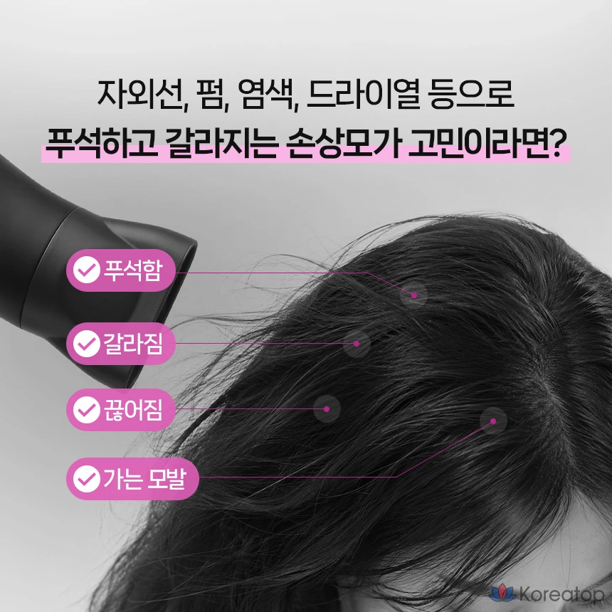 Маска для волос KeraSys Damage Clinic Protein Hair Pack, 450 мл, 1 шт.