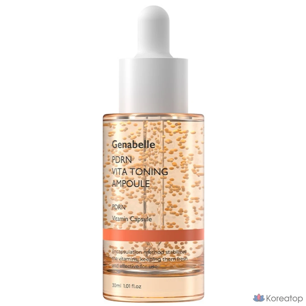 Ампульная сыворотка Genabelle PDRN Salmon Vita Toning Ampoule, 30 мл, 1 шт.