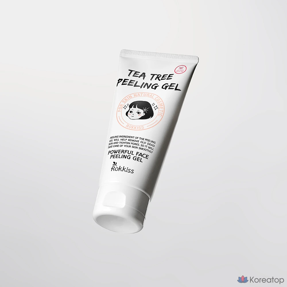 Пилинг Rokkiss Tea Tree Peeling Gel, 120 мл, 1 шт.