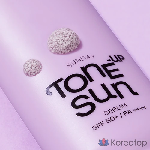 Солнцезащитный крем Edit.B Sunday Tone-Up Sun Serum SPF50+ PA++++, 55 мл, 1 шт.