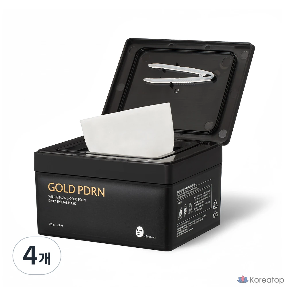Тканевая маска для лица Milk Touch Sansam Gold PDRN Daily Special Mask, 120 шт.