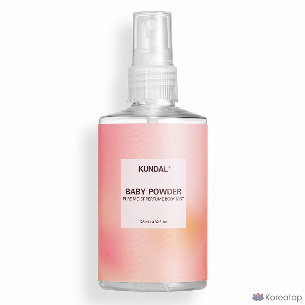 Боди-мист Kundal Pure Body Mist Baby Powder, 128 мл, 1 шт.
