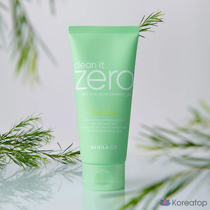 Пилинг-гель BANILA CO Clean It Zero Tea Tree Pore Peeling Gel, 120 мл, 1 шт.