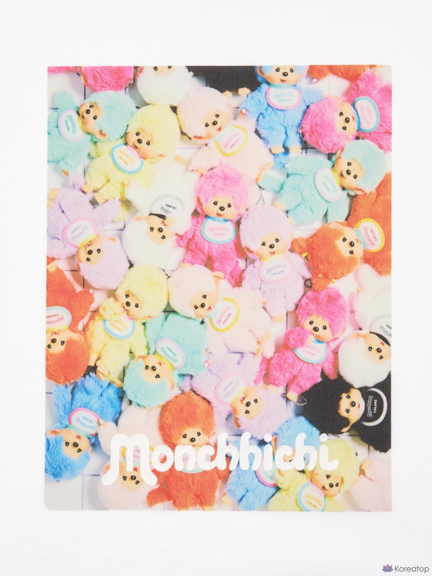 Футболка для девочек Uniqlo Monchhichi UT Graphic T