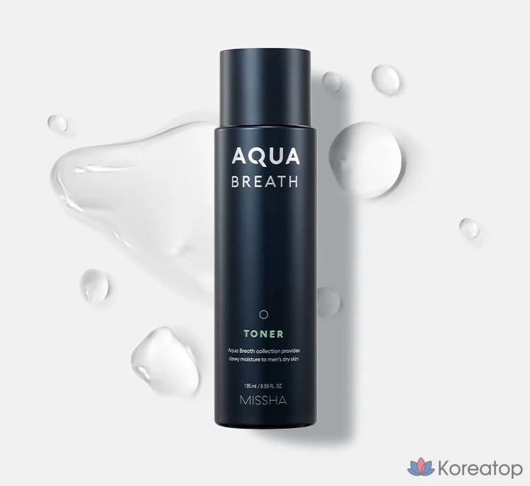 Тонер Missha For Men Aqua Bress Toner, 195 мл, 1 шт.