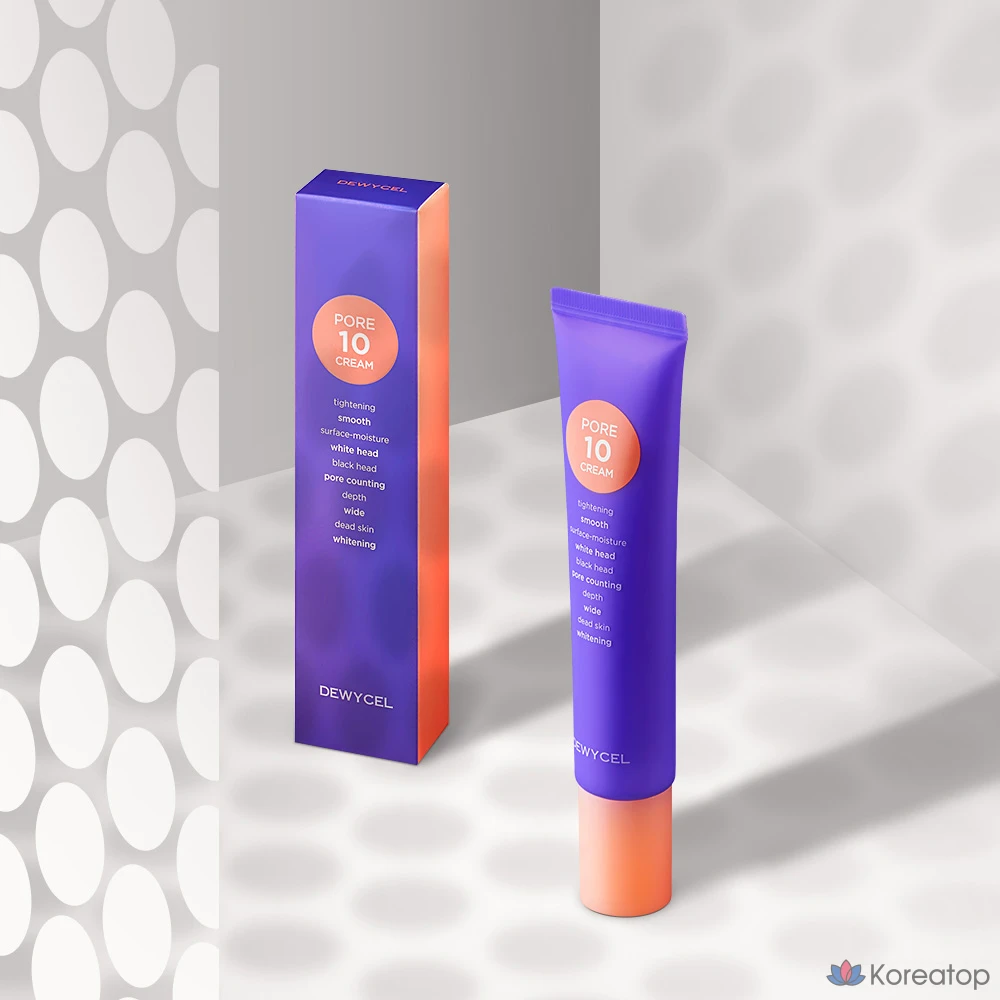 Крем для сужения пор DEWYCEL Pore Ten Cream Special Set (Full Size + Mini), 1 шт.