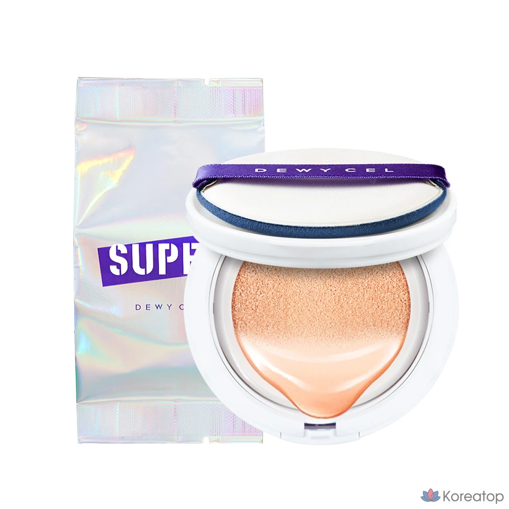 Кушон DEWYCEL Super Full Cushion Refill, оттенок 21, 15 г, 1 шт.