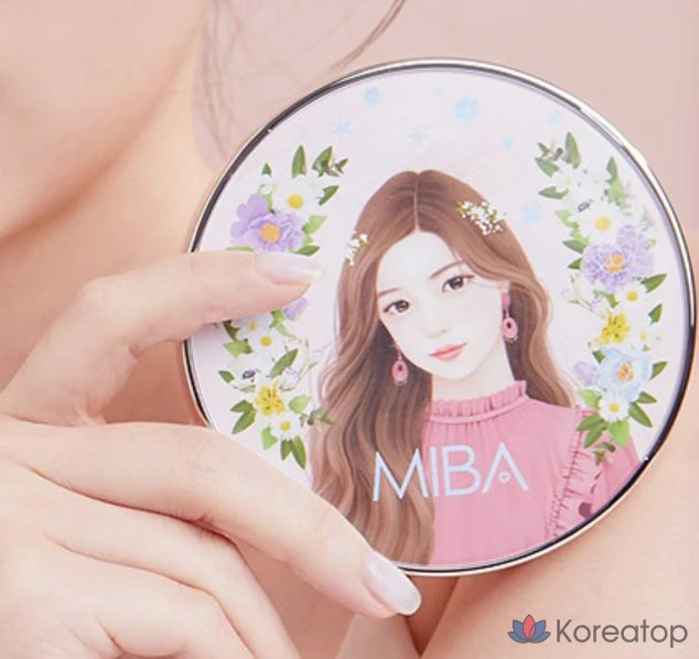 Кушон MIBA Big Cushion Foundation Season 2, оттенок 21, 25 г, 1 шт.