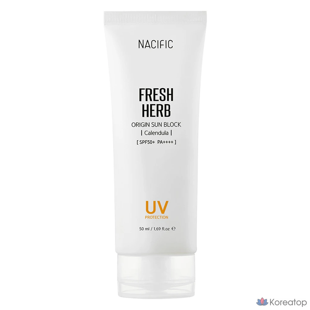 Солнцезащитный крем NACIFIC Fresh Herb Origin Sun Block SPF50+ PA++++, 50 мл, 1 шт.