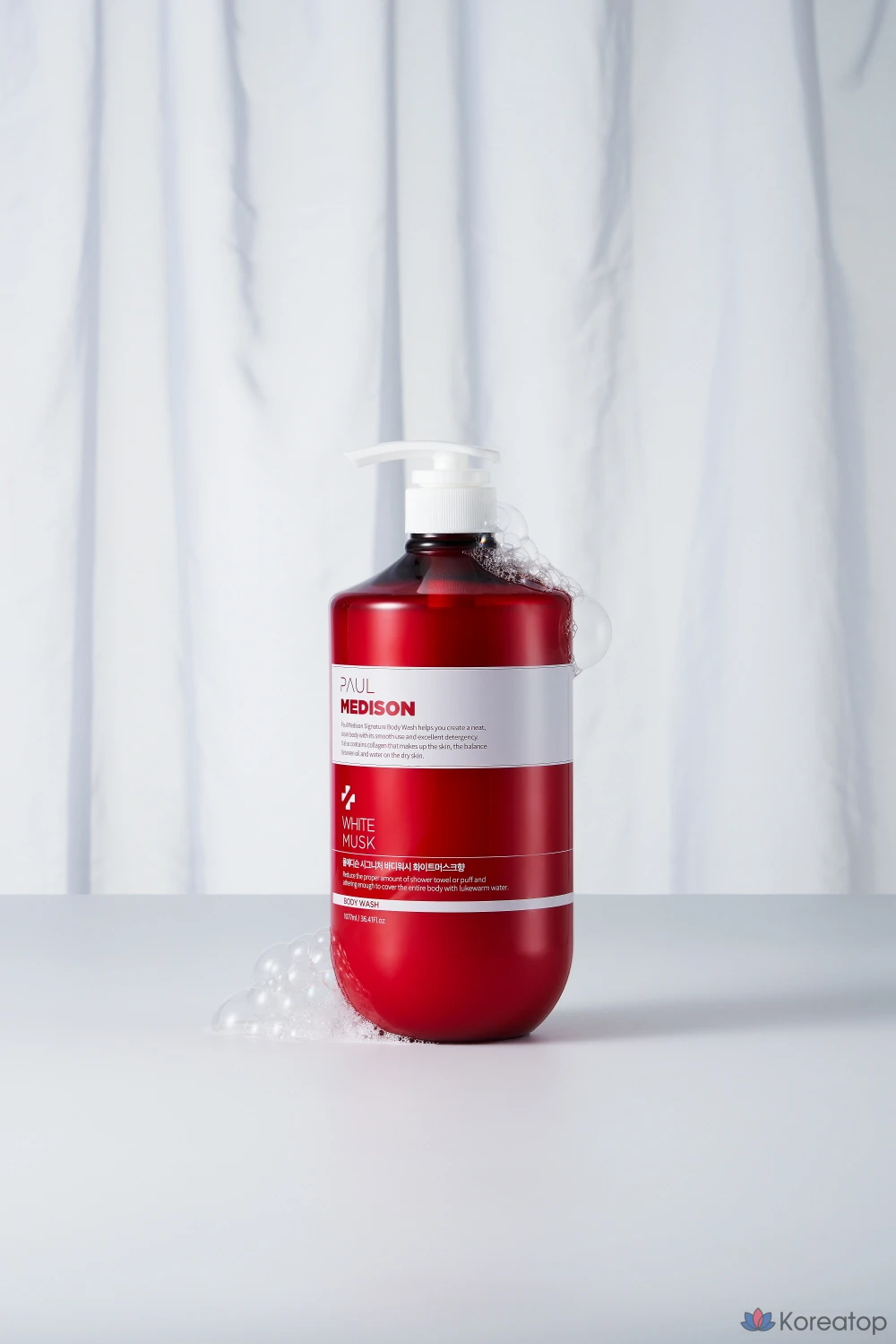 Гель для душа Paul Medison Signature Body Wash White Musk, 1.077 л, 1 шт., фото 5