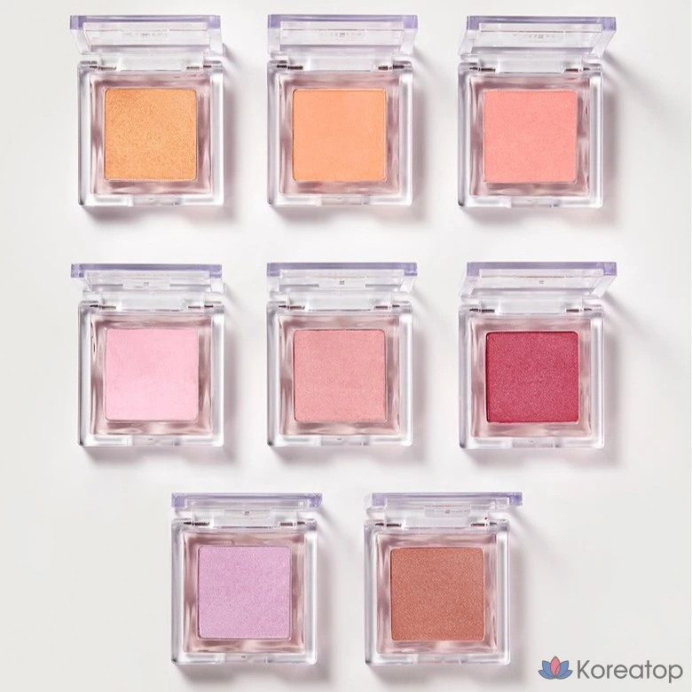 Бронзер-пудра Glint by VDIVOV Baked Blush Blusher, оттенок 09 Burnt Sienna, 2.4 г, 1 шт., фото 3