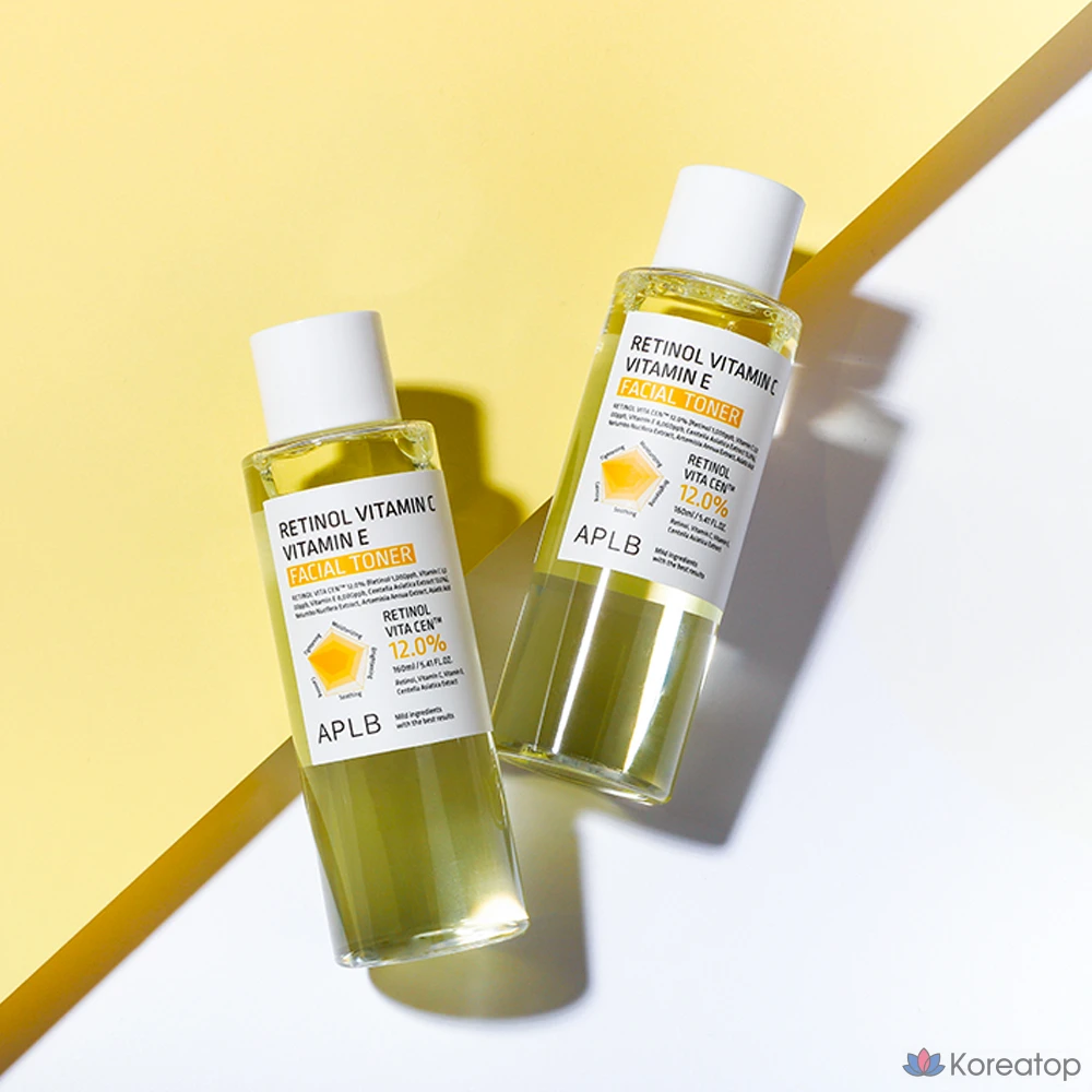 Тонер APLB Retinol Vitamin C Vitamin E Facial Toner, 160 мл, 1 шт.