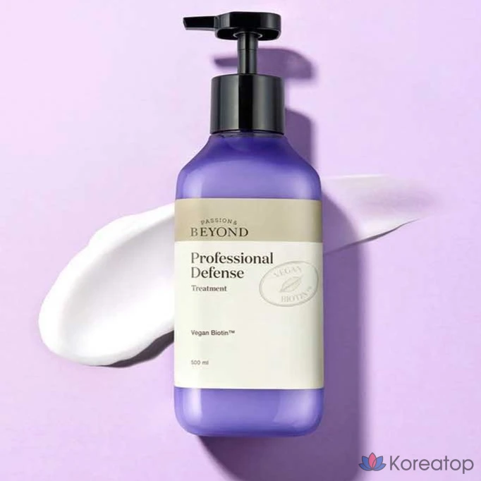 Шампунь BEYOND Professional Defense Vegan Shampoo + Hair Treatment, 500 мл, 1 шт.