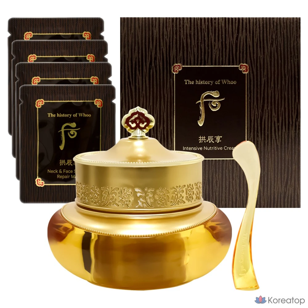 Крем для лица THE HISTORY OF WHOO Gongjinhyang: Ki &amp; Jin Cream, 50 мл, 1 шт.