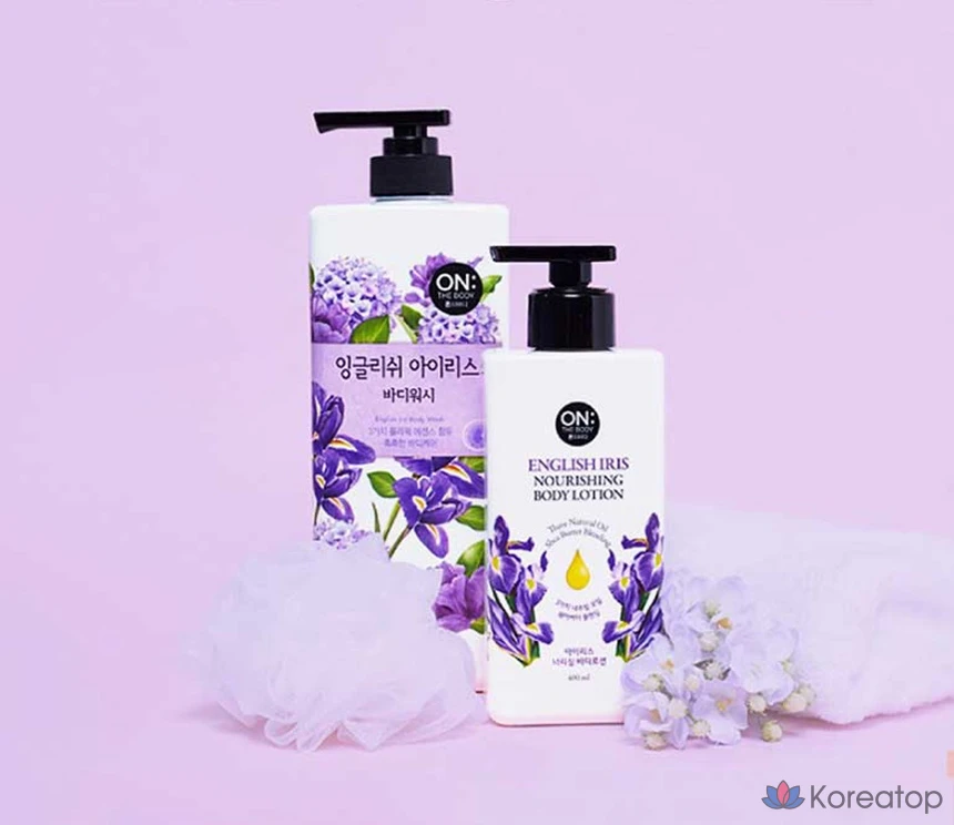 Лосьон для тела Pure Derma Nourishing Body Lotion Iris, 400 мл, 1 шт.