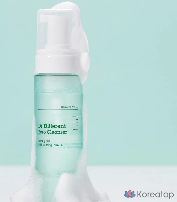 Очищающее средство Dr. Different Zero Cleanser для жирной кожи, 200 мл, 1 шт.