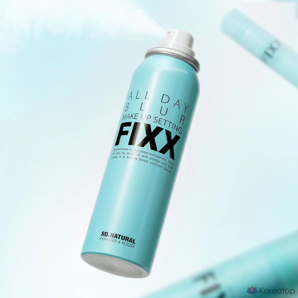 Фиксирующая пудра So Natural All Day Blur Makeup Setting Fixer, 75 мл, 1 шт.
