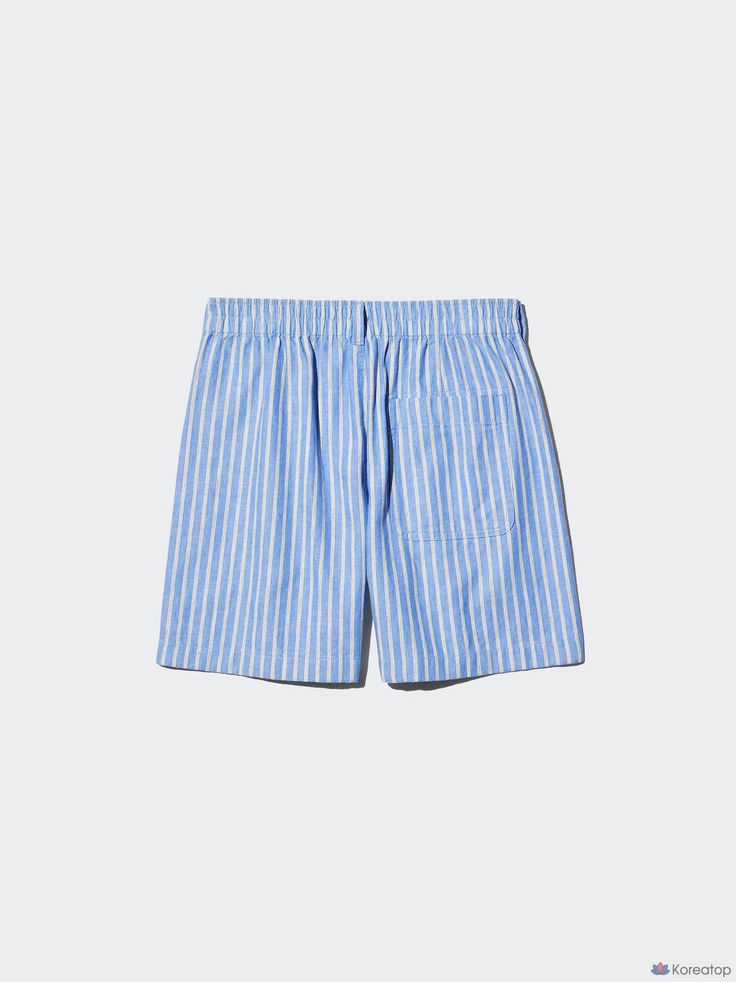 Шорты Uniqlo Linen Cotton Short Pants, в полоску