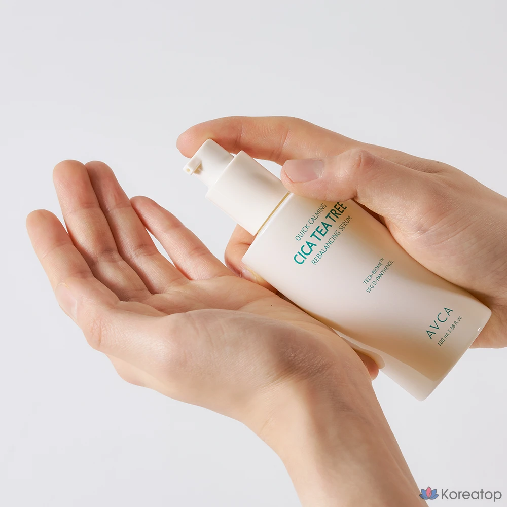 Сыворотка AVCA Quick Calming Cica Tea Tree Rebalancing, 100 мл, 1 шт.