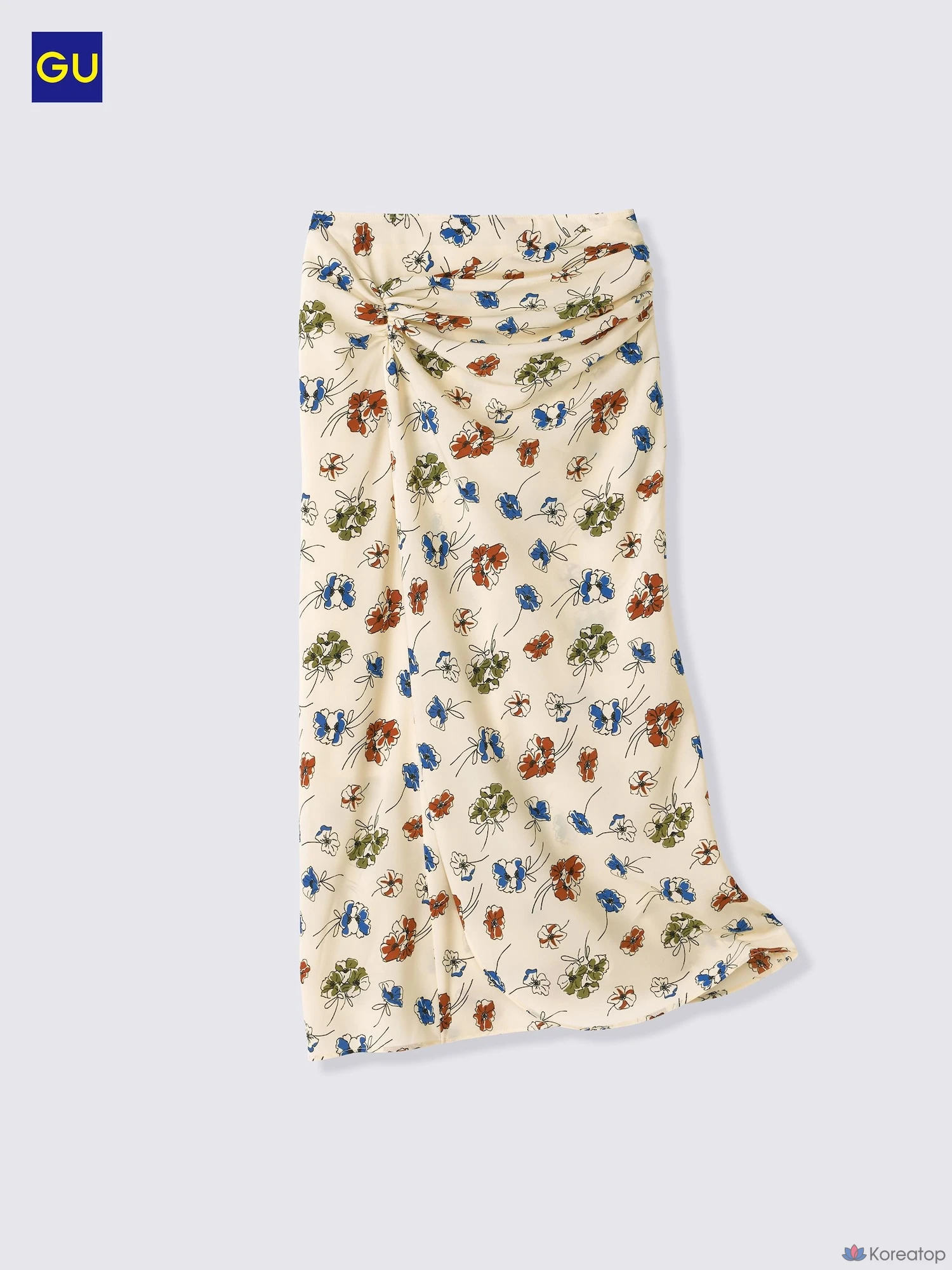 Юбка длинная Uniqlo Flower Print Long Skirt