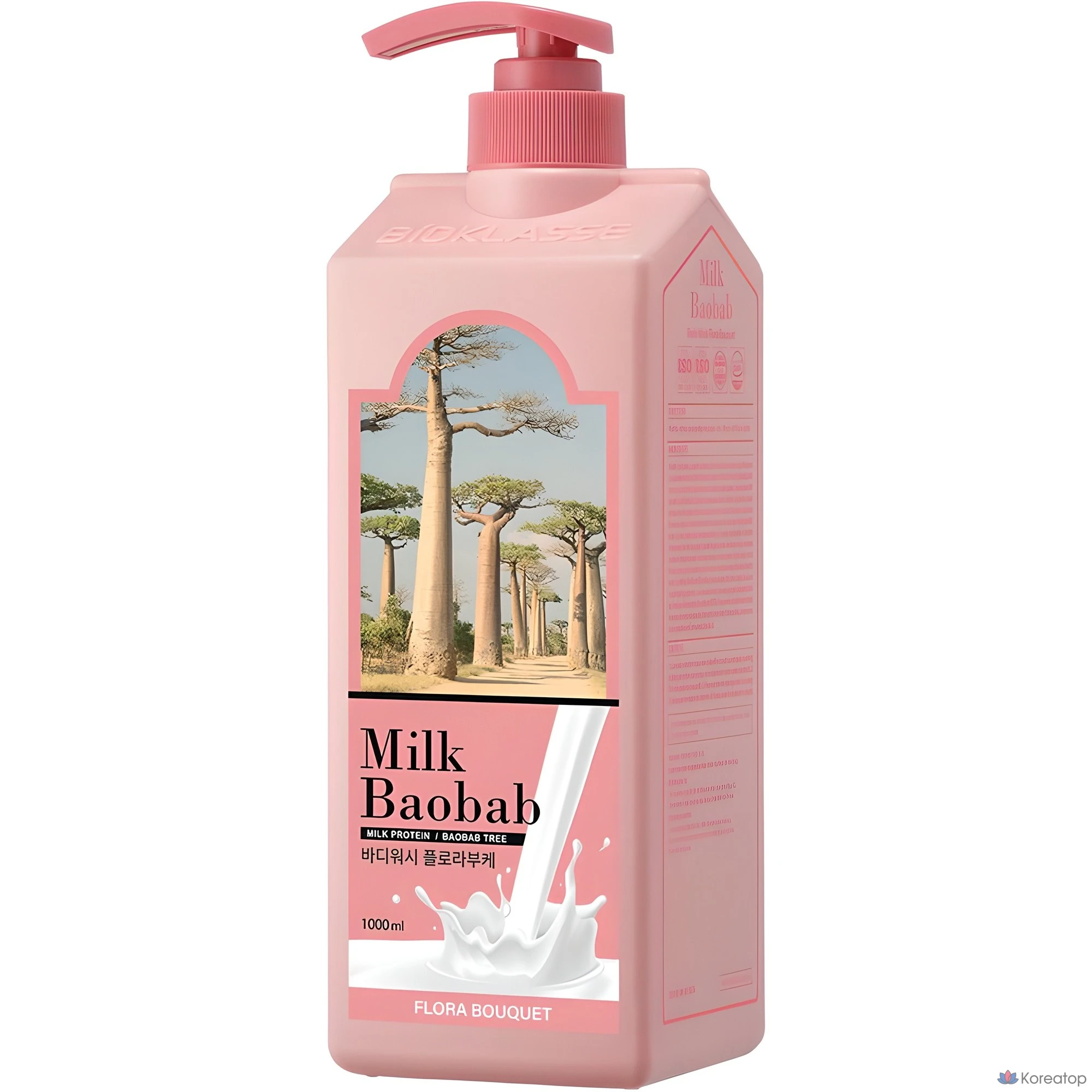 Гидрофильное масло для тела Milk Baobab Body Wash Flora Bouquet, 1 л, 1 шт.