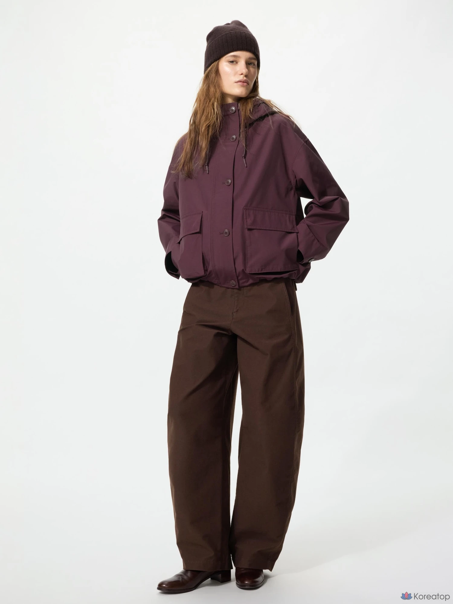 Парка Uniqlo Utility Cotton Blend Parka