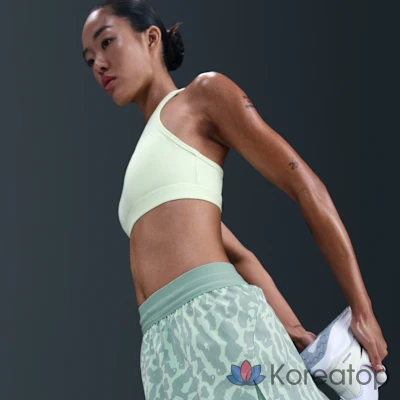 Шорты для бега женские Nike Swift Dri-FIT Mid-Rise 2-in-1 Print