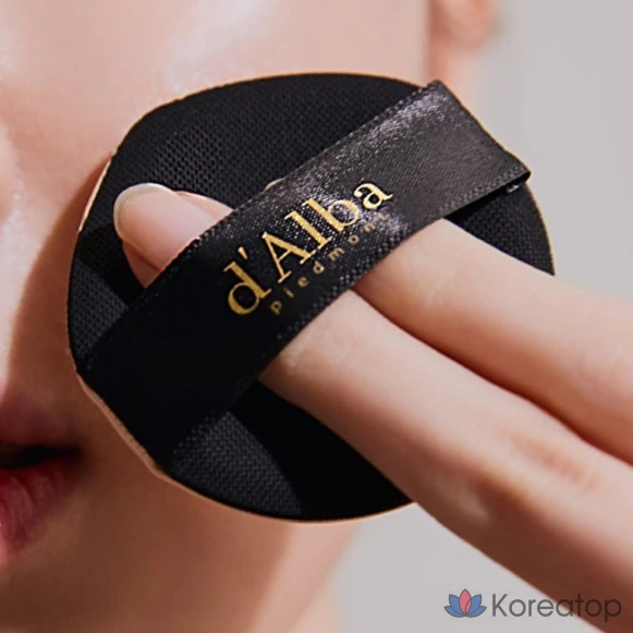 Кушон-пудра d'Alba Cushion Foundation Puff, 4 шт.