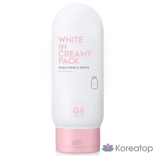 Крем-маска G9SKIN White In Creamy Pack, 200 г, 1 шт.