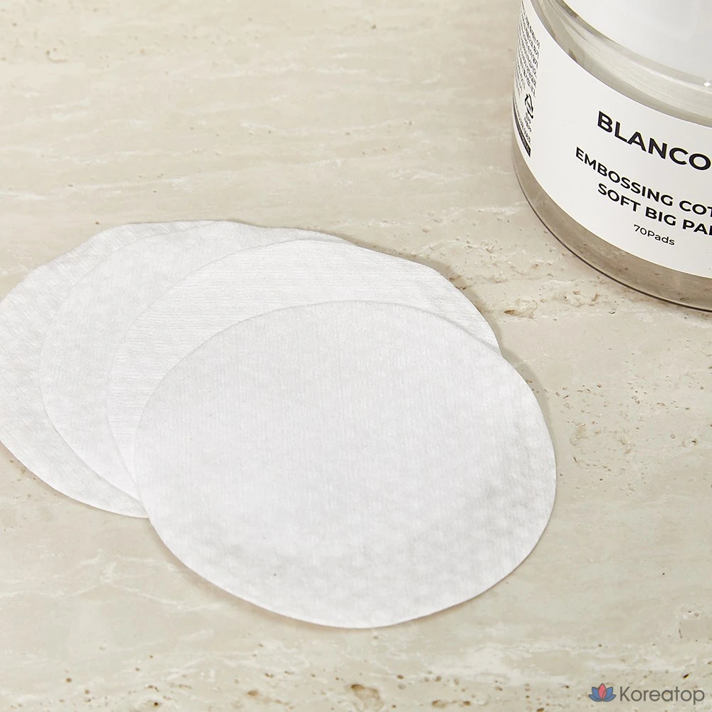 Пэды для лица Blancow 100% Vegan Cotton Pad, 70 шт.