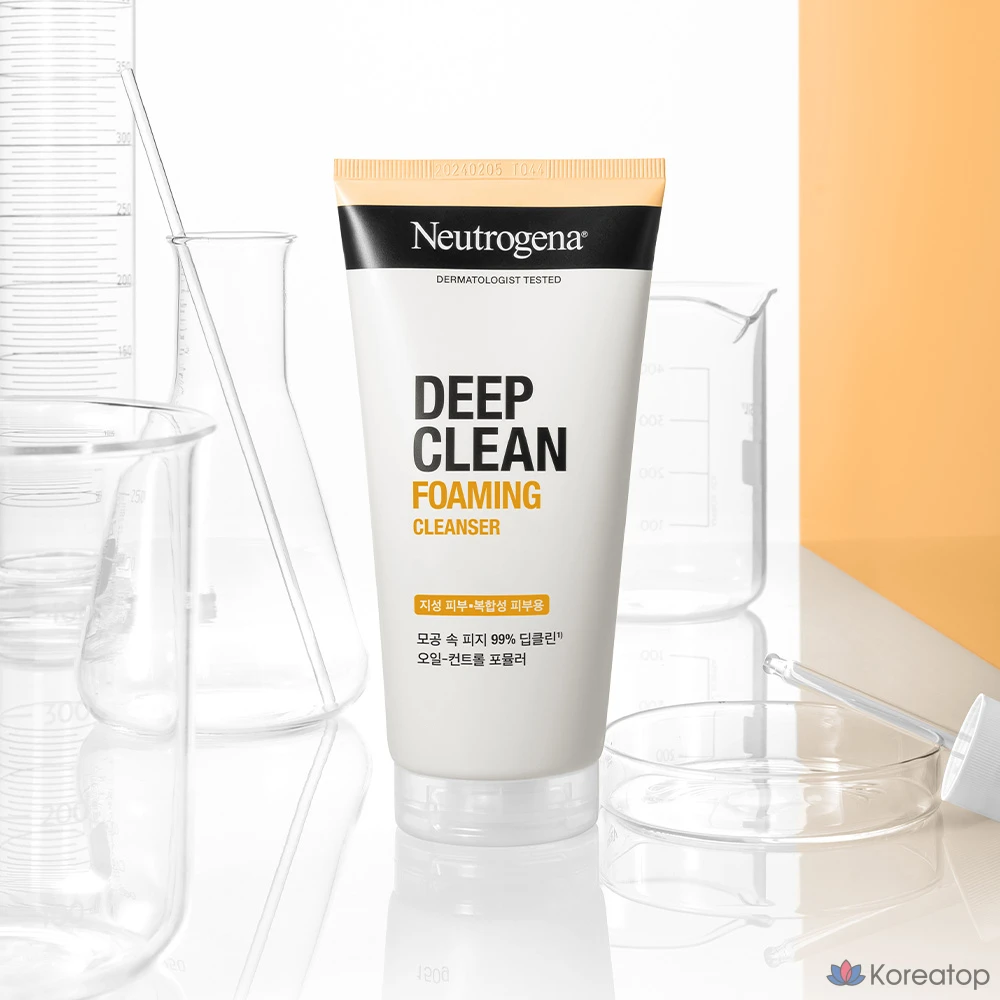 Пенка для умывания Neutrogena Deep Clean Foaming Cleanser, 150 г, 1 шт.
