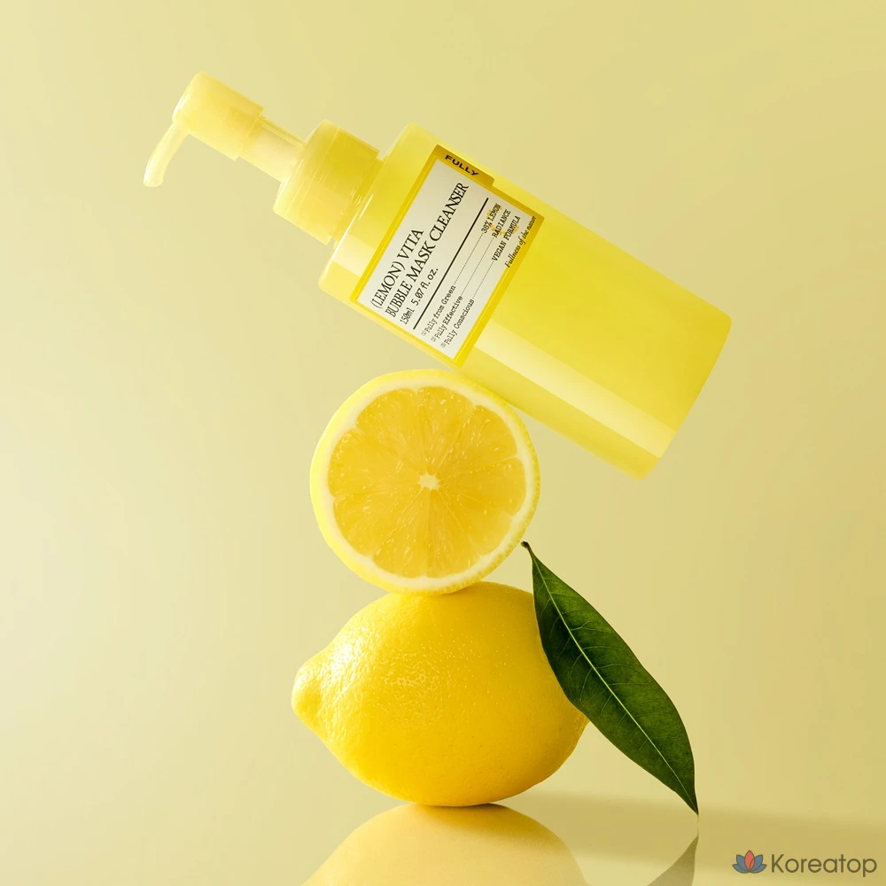 Очищающая пенка FULLY Lemon Vita Bubble Pack Cleanser, 150 мл, 1 шт.