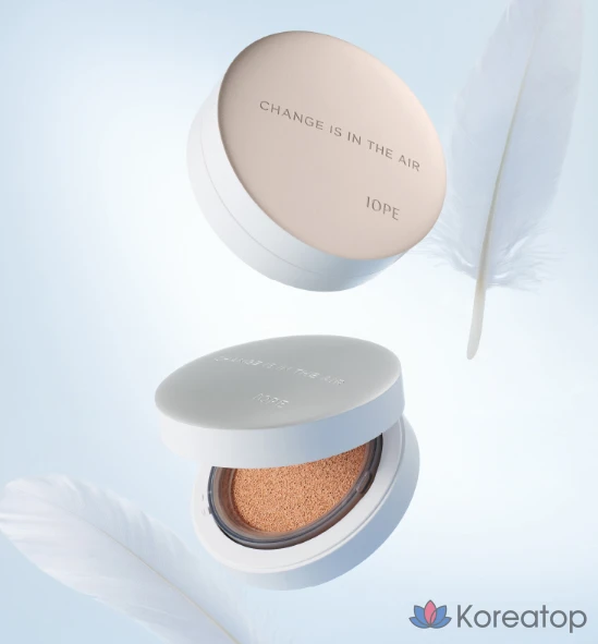 Кушон IOPE Air Cushion 5th Gen Cover Refill, оттенок 21C Cool Vanilla, 15 г, 1 шт.