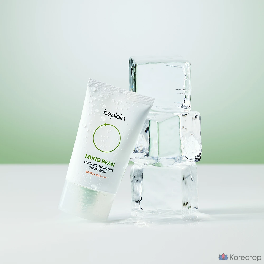 Солнцезащитный крем Beplain Mung Bean Cooling Moisture Sun Cream SPF50+ PA++++, 75 мл, 1 шт.