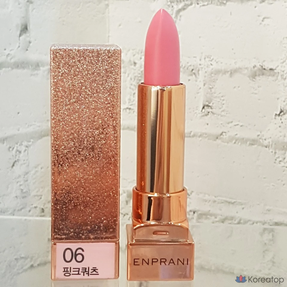 Губная помада Enprani Glam Prism Lipstick, оттенок 06 Pink Quartz, 3.4 г, 1 шт.