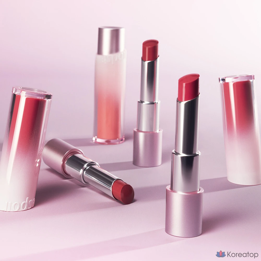 Тинт для губ Espoir Nowear Balming Glow Lipstick, оттенок 22 Sunlit New Rose, 1 шт., фото 5
