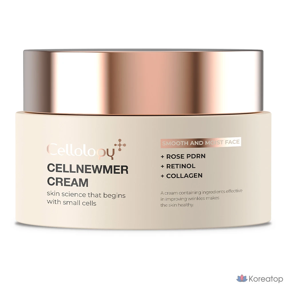 Крем Cellology Cellnewmer Cream PDRN Retinol, 50 мл, 1 шт.