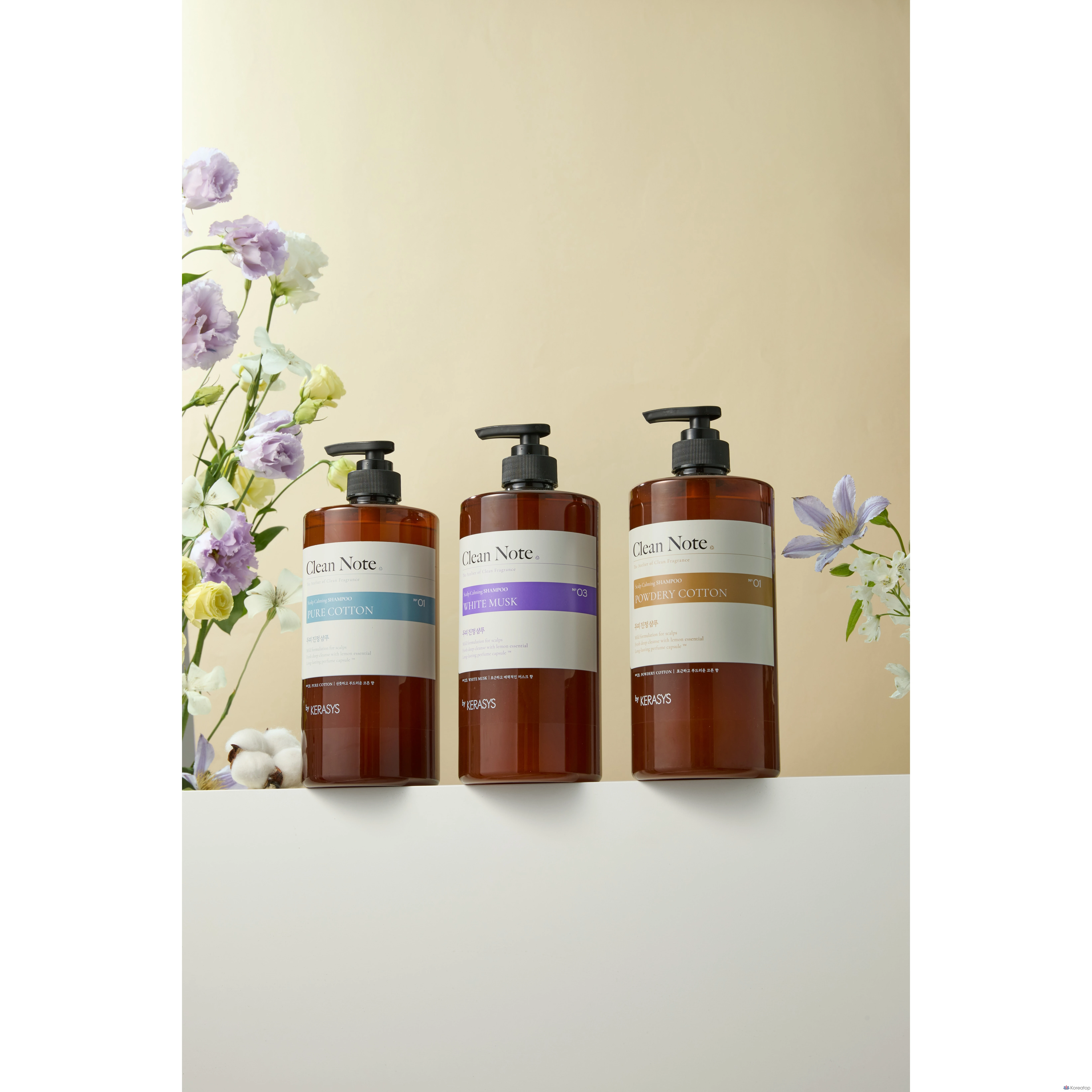 Шампунь KeraSys Clean Note Shampoo White Musk, 1 л, 1 шт.