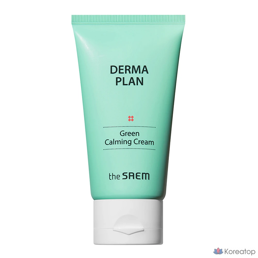 Крем The Saem Derma Plan Green Calming Cream, 70 мл, 1 шт.