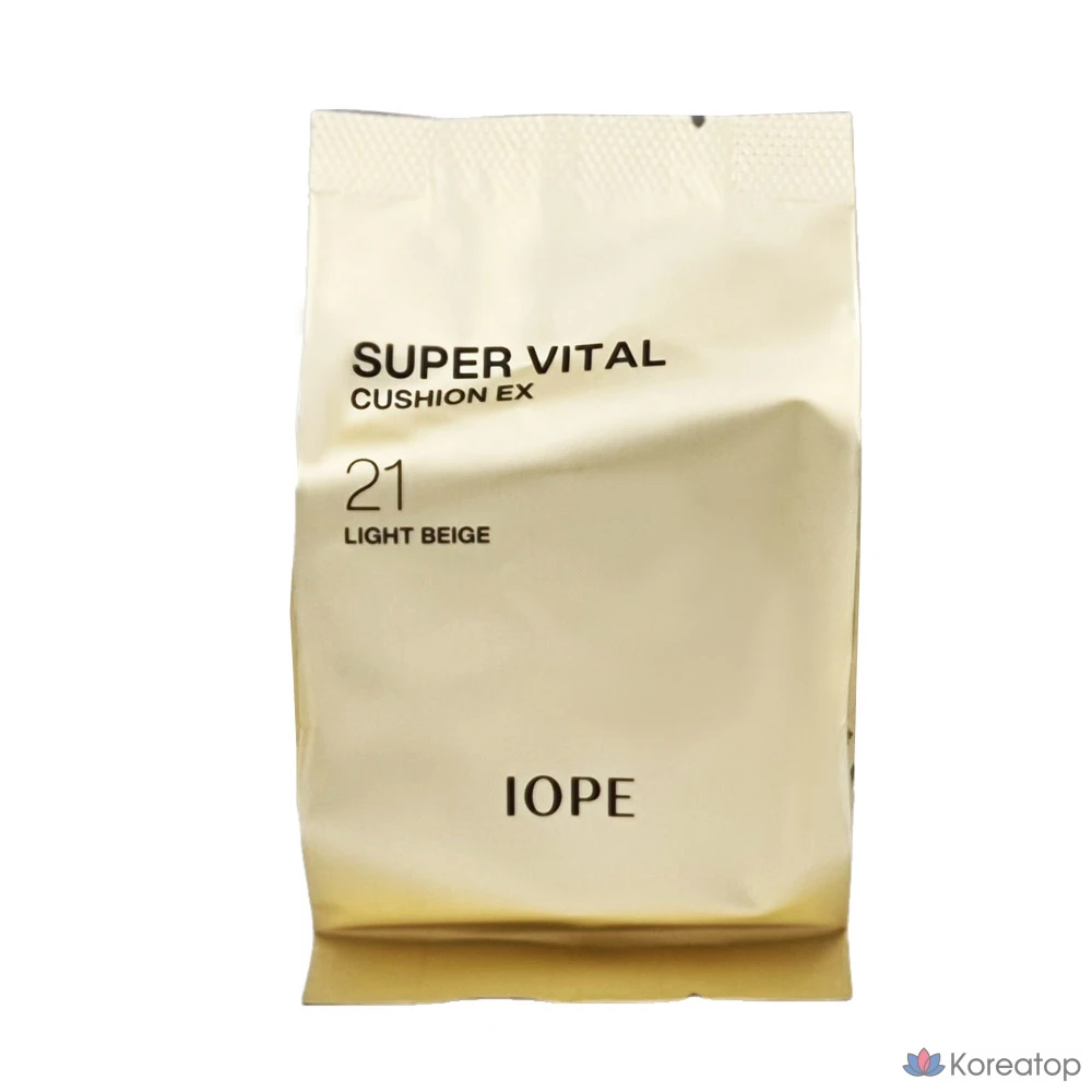 Кушон IOPE Supervital Cushion Foundation Refill, оттенок 21, 16 г, 1 шт.