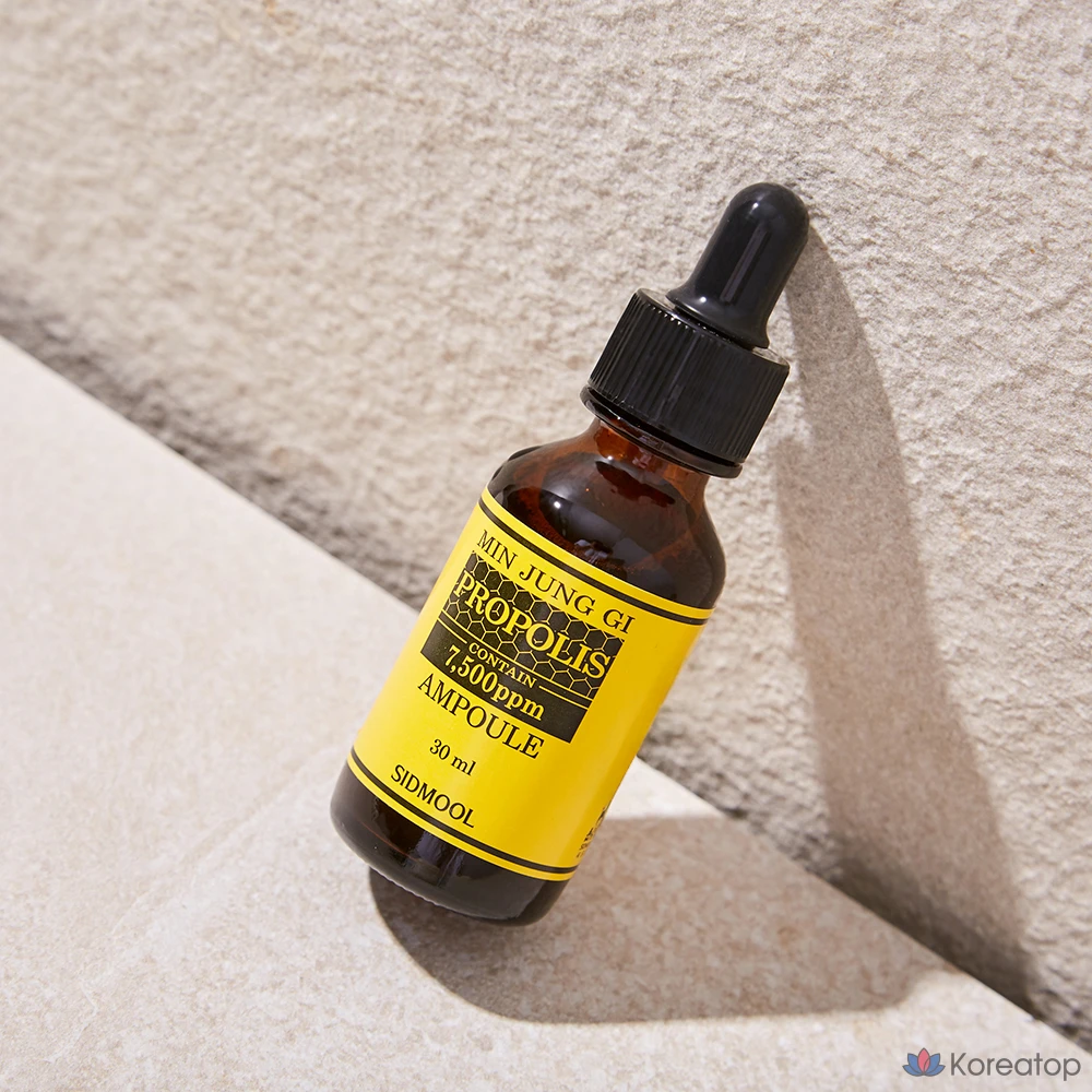 Ампульная сыворотка Sidmool Minjunggi Propolis Ampoule 7500ppm, 30 мл, 1 шт., фото 5