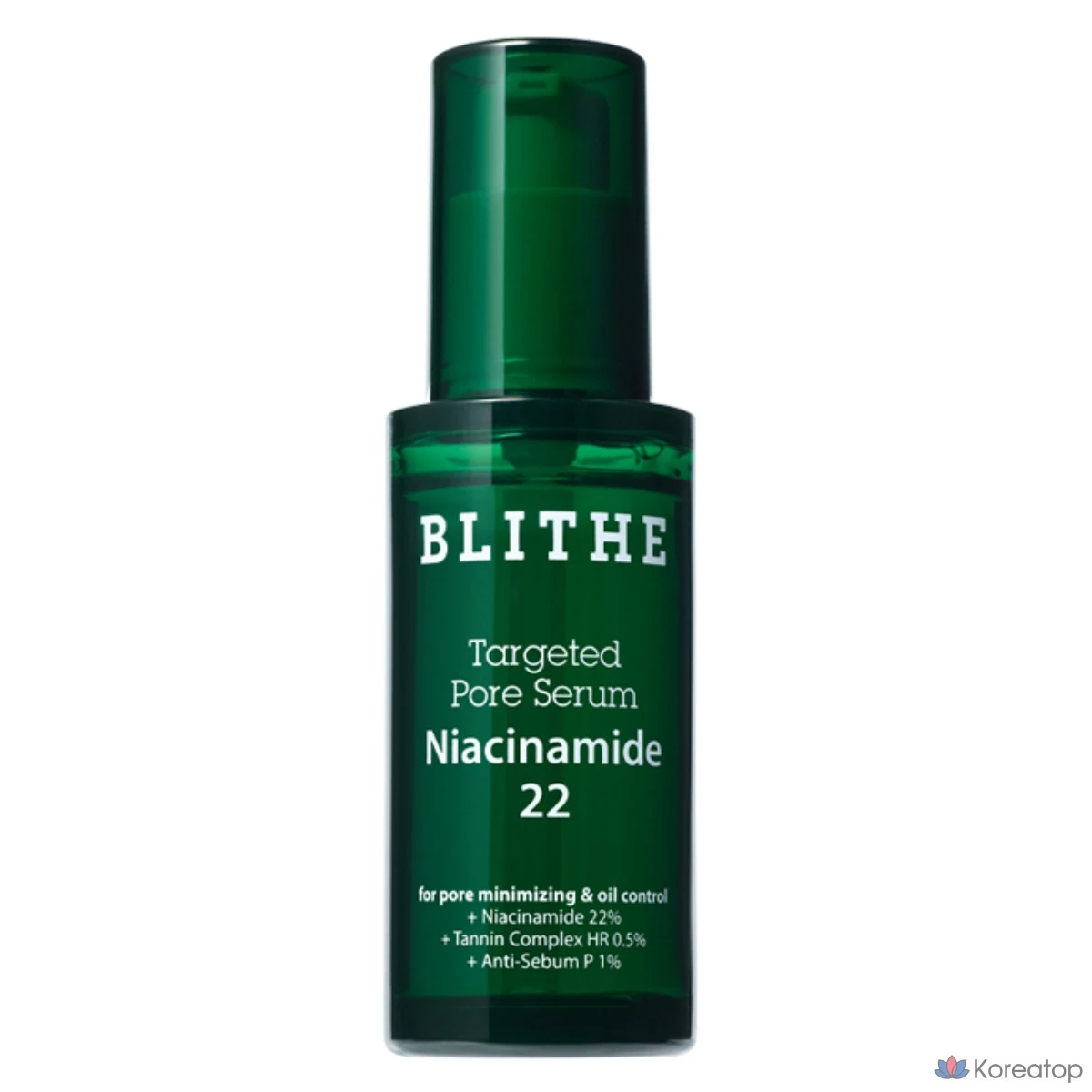 Сыворотка для пор BLITHE Targeted Pore Serum Niacinamide 22, 30 мл, 1 шт.