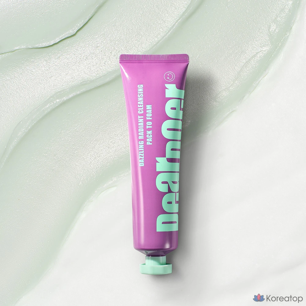 Очищающая пенка Dear Doer Vegan Dazzling Radiant Pack to Foam, 100 мл, 1 шт.