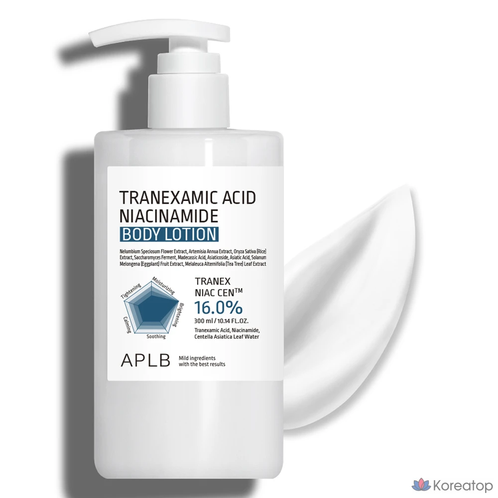 Лосьон для тела APLB Tranexamic Acid Niacinamide, 300 мл, 1 шт.