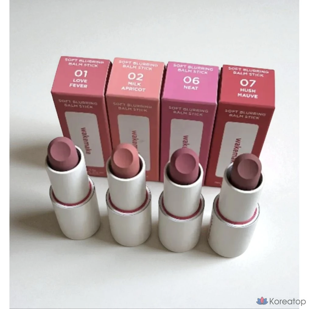 Бальзам для губ WAKEMAKE Soft Blurring Balm Stick, оттенок 07 Hush Mauve, 1 шт., фото 2