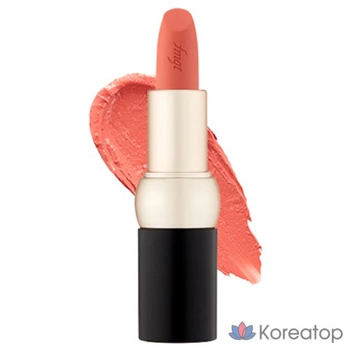 Помада для губ FMGT The Face Shop New Bold Velvet Lipstick, оттенок 21 Cover Orange, 1 шт.