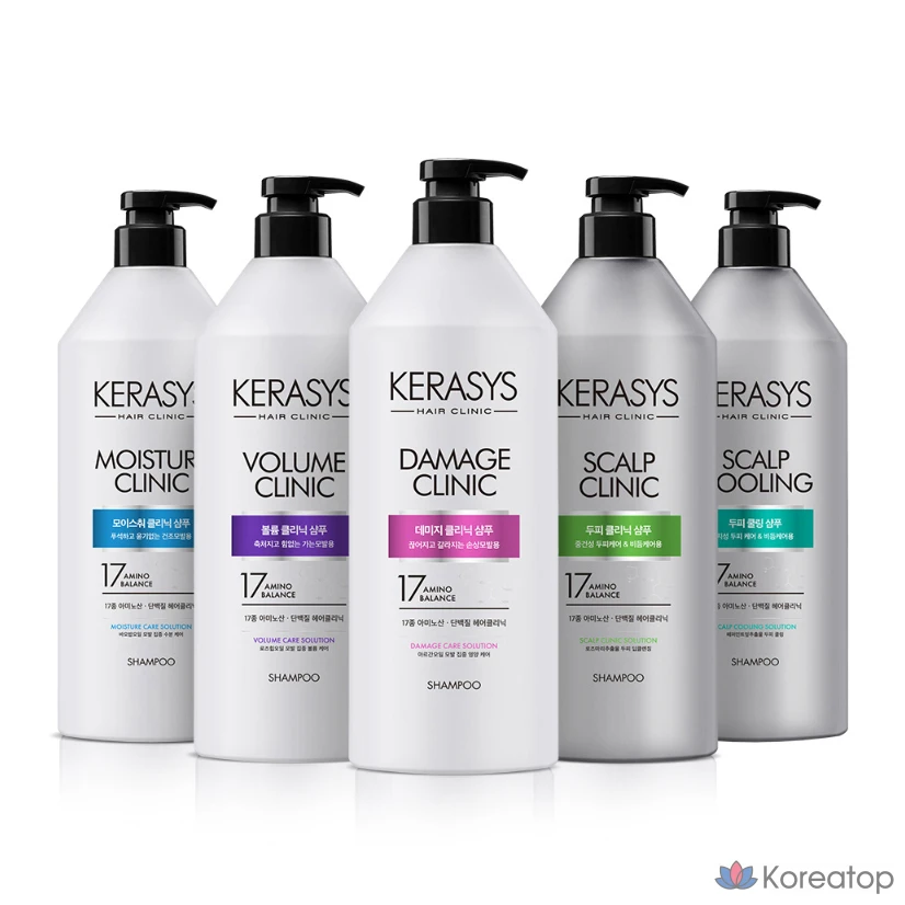 Шампунь KeraSys Scalp Cooling Protein, 1.5 л, 1 шт.