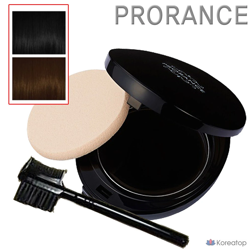 Фундамент для волос Prorance Hair Foundation, оттенок Black, 9.5 г, 1 шт.